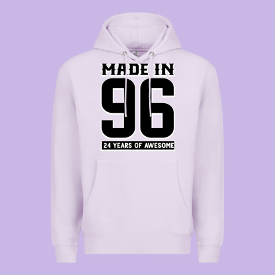 Made In 96 24 Years Of Awesome Premium Hoodie Designed By Bettercallsaul