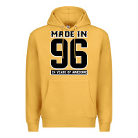 Mustard Made In 96 24 Years Of Awesome Premium Hoodie - Bettercallsaul