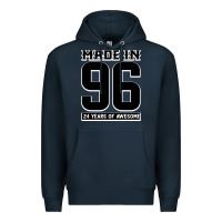 Navy Made In 96 24 Years Of Awesome Premium Hoodie - Bettercallsaul