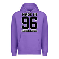 Purple Made In 96 24 Years Of Awesome Premium Hoodie - Bettercallsaul