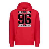 Red Made In 96 24 Years Of Awesome Premium Hoodie - Bettercallsaul
