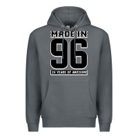 Rock Made In 96 24 Years Of Awesome Premium Hoodie - Bettercallsaul