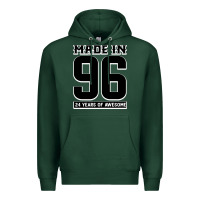 Sports Green Made In 96 24 Years Of Awesome Premium Hoodie - Bettercallsaul