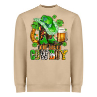 Mushroom one lucky  cowboy with hat and boots Heavyweight Sweatshirt - AdoDesignShop