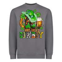 Storm one lucky  cowboy with hat and boots Heavyweight Sweatshirt - AdoDesignShop