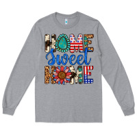 Heather Grey Home Sweet Home Long Sleeve Tee - LillyAllenDesigns