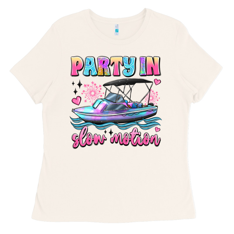 Party In Slow Motion Ladies Tee by JahusDesignShop | Teevron