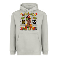 Moon Dust celebrate 1865 juneteenth with black woman Heavyweight Hoodie - LillyAllenDesigns