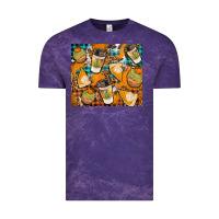 Autumun Distressed Tumbler Vintage Tee | Teevron