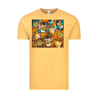 Vintage Mustard autumun distressed tumbler Vintage Tee - BundleAndBundleShop