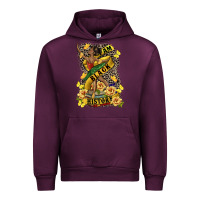 Mauve Wine i am black history Urban Hoodie - CowGirlArtShop
