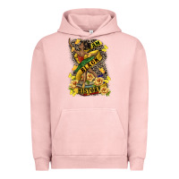 Pigment Salmon i am black history Urban Hoodie - CowGirlArtShop