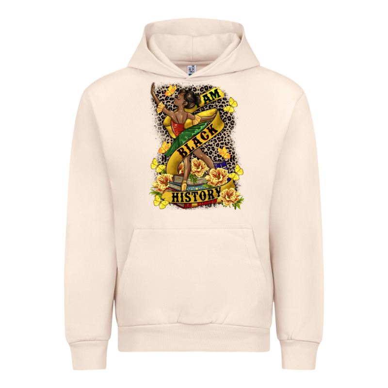 I Am Black History Urban Hoodie by CowGirlArtShop | Teevron