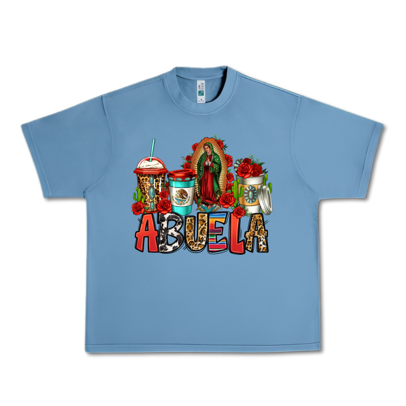 Lady Of Guadalupe Abuela Coffee Cups Urban Heavy Tee by Jasminsmagicworld | Teevron