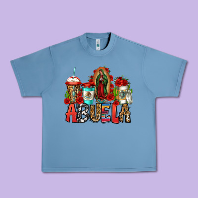 Lady Of Guadalupe Abuela Coffee Cups Urban Heavy Tee Designed By Jasminsmagicworld