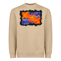 Mushroom halloween bat background Heavyweight Sweatshirt - BundleAndBundleShop