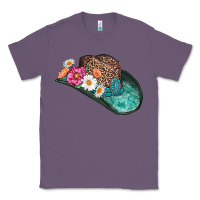 Lavender cowboy hat Classic Tee - AdoDesignShop