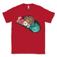 Red cowboy hat Classic Tee - AdoDesignShop