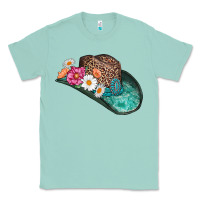 Seafoam cowboy hat Classic Tee - AdoDesignShop