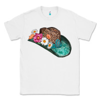 White cowboy hat Classic Tee - AdoDesignShop