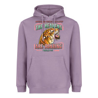 Lavender the heavens are roaring Heavyweight Hoodie - LillyAllenDesigns
