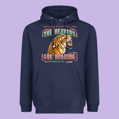 The Heavens Are Roaring Heavyweight Hoodie Designed By Lillyallendesigns
