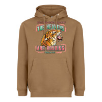 Toasted Coconut the heavens are roaring Heavyweight Hoodie - LillyAllenDesigns