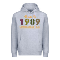 Heather Grey Made In 1989 Limited Edition Premium Hoodie - Bettercallsaul