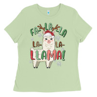 Matcha fa la la llama Ladies Tee - MaliasSmallBusiness