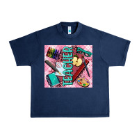 Navy teacher Urban Heavy Tee - AdoDesignShop