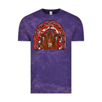 Cloud Purple valentines red angus rainbow Vintage Tee - JahusDesignShop