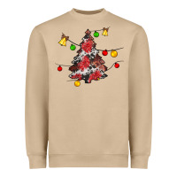 Mushroom Christmas trees lights Heavyweight Sweatshirt - JahusDesignShop