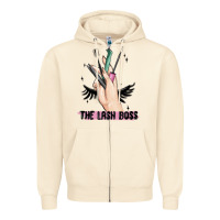 Sandshell the lash boss Zipper Hoodie - MaliasSmallBusiness