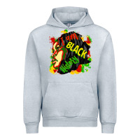 Heather Grey i am black history Urban Hoodie - CowGirlArtShop