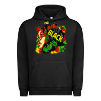 Pigment Black i am black history Urban Hoodie - CowGirlArtShop