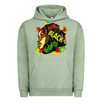 Pigment Oil Green i am black history Urban Hoodie - CowGirlArtShop