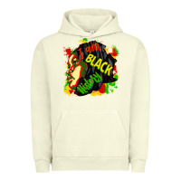 Pigment Pistachio i am black history Urban Hoodie - CowGirlArtShop