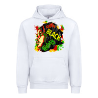White i am black history Urban Hoodie - CowGirlArtShop