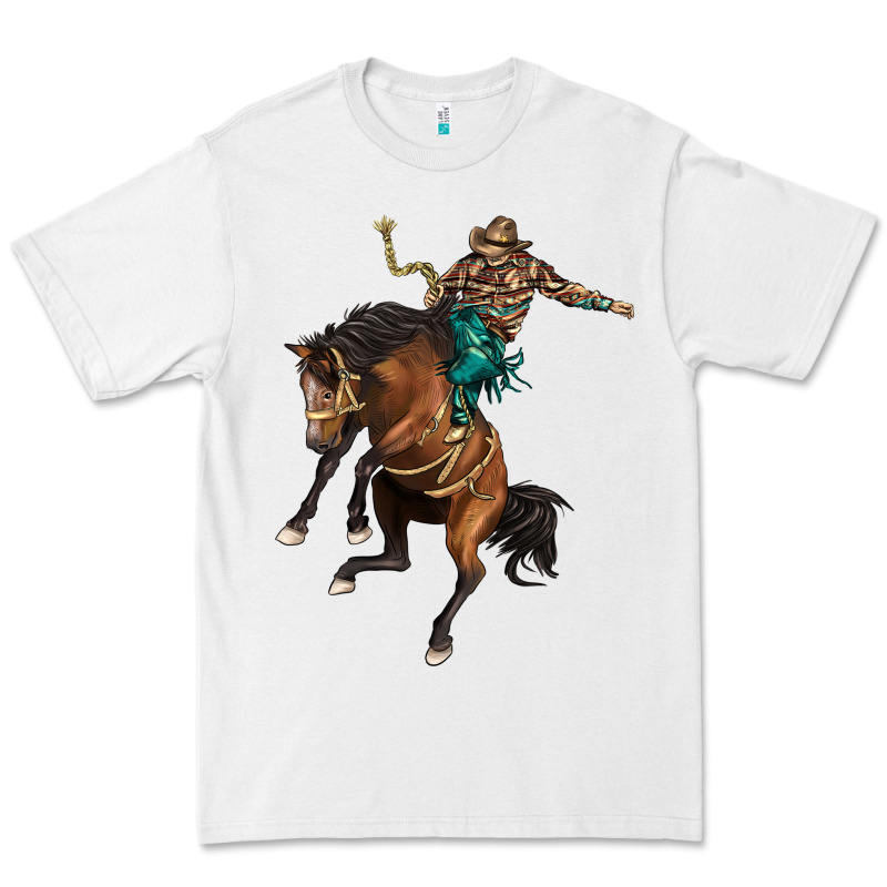 Western Horse Rodeo Premium Tee by BarkalooDesign | Teevron