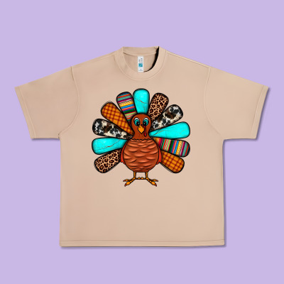 Thanksgiving Turkey Urban Heavy Tee Designed By Jahusdesignshop
