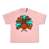 Salmon Thanksgiving Turkey Urban Heavy Tee - JahusDesignShop