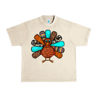 Sandshell Thanksgiving Turkey Urban Heavy Tee - JahusDesignShop
