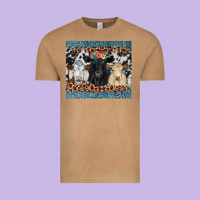 Black Angus Simmental Charolais Vintage Tee Designed By Jahusdesignshop