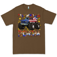 Cacao red white and boom Premium Tee - texasbilliewilder