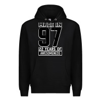 Black Made In 97 22 Years Of Awesomeness Premium Hoodie - Bettercallsaul