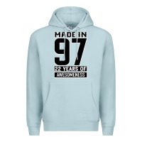 Blue Mist Made In 97 22 Years Of Awesomeness Premium Hoodie - Bettercallsaul