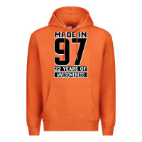 Carrot Made In 97 22 Years Of Awesomeness Premium Hoodie - Bettercallsaul