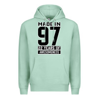 Seafoam Made In 97 22 Years Of Awesomeness Premium Hoodie - Bettercallsaul