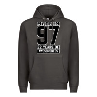 Smoke Made In 97 22 Years Of Awesomeness Premium Hoodie - Bettercallsaul