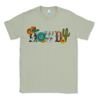 Matcha howdy with cowboy hat and cactus Classic Tee - Artiststas